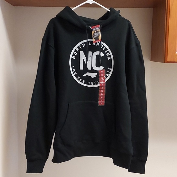State of Mine Other - NWT State Of Mine North Carolina The Tar Heel State Fleece Lined Hoodie Mens XL